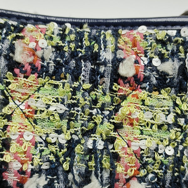 Authenticated pre-owned Gabrielle Small Fabric Blue - Shoulder Bag at Looply