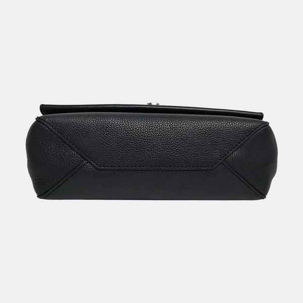 Authenticated pre-owned Lockme BB Calfskin Black - Shoulder Bag at Looply