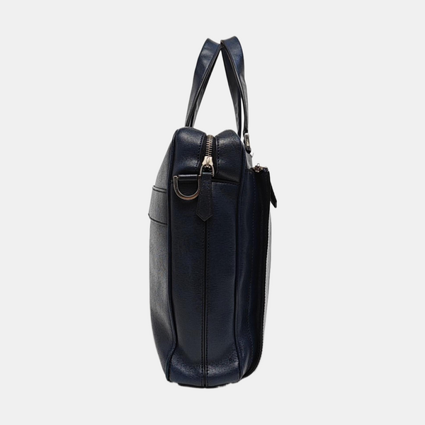 Calfskin Shoulder Bag Blue