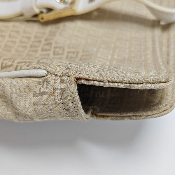 Canvas Shoulder Bag Beige