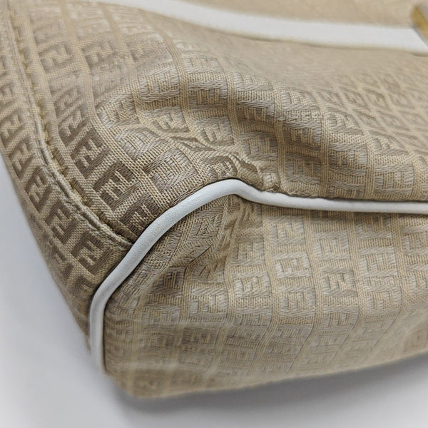 Canvas Shoulder Bag Beige