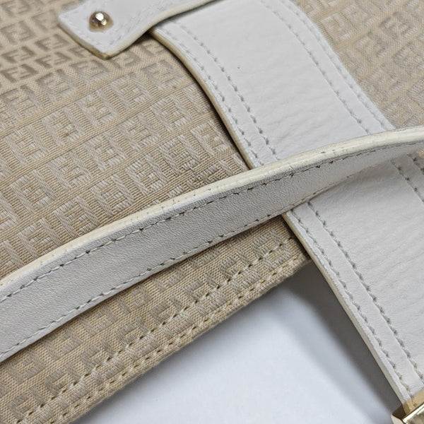Canvas Shoulder Bag Beige