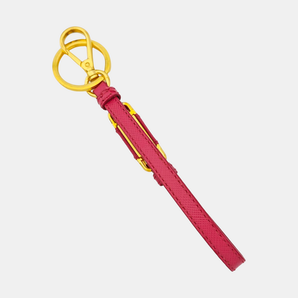Authenticated pre-owned Leather Pink Bag Charm - Bag Charm at Looply