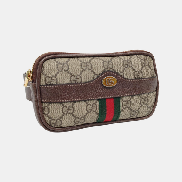 Authenticated pre-owned Ophidia Monogram Coated Canvas Beige - Belt Bag at Looply