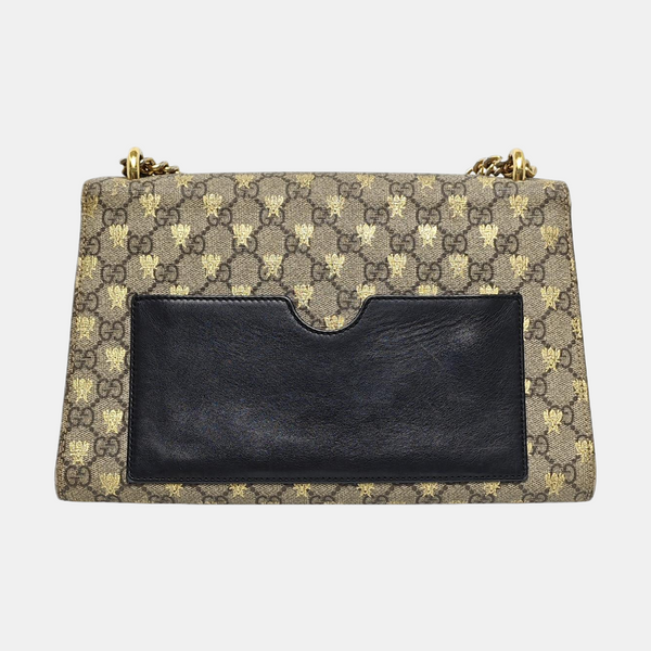 Authenticated pre-owned Padlock Small Monogram Coated Canvas Beige - Shoulder Bag at Looply