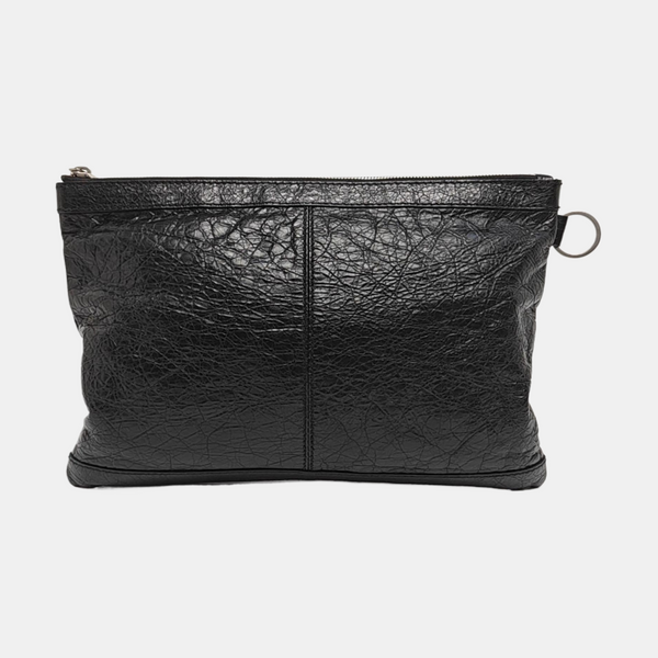 Authenticated pre-owned Classic City Lambskin Black - Clutch at Looply