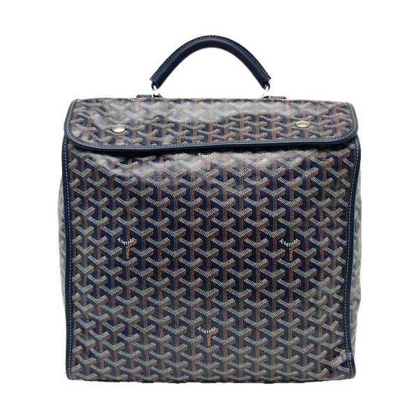 Saint Léger Coated Canvas Blue