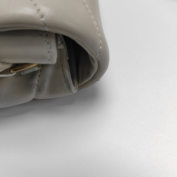 Authenticated pre-owned Loulou Calfskin Gray - Shoulder Bag at Looply