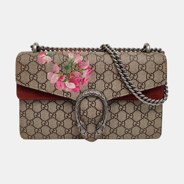 Authenticated pre-owned Dionysus Super Mini Monogram Coated Canvas Beige - Shoulder Bag at Looply