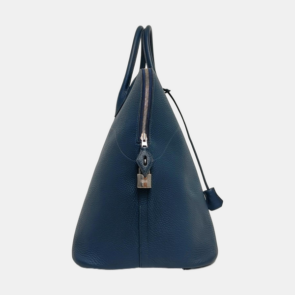 Authenticated pre-owned Bolide 45 Togo Blue - Top Handle Bag at Looply