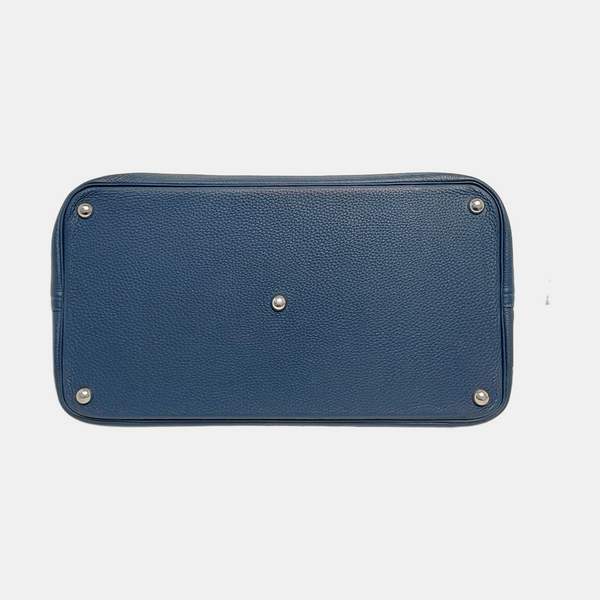 Authenticated pre-owned Bolide 45 Togo Blue - Top Handle Bag at Looply