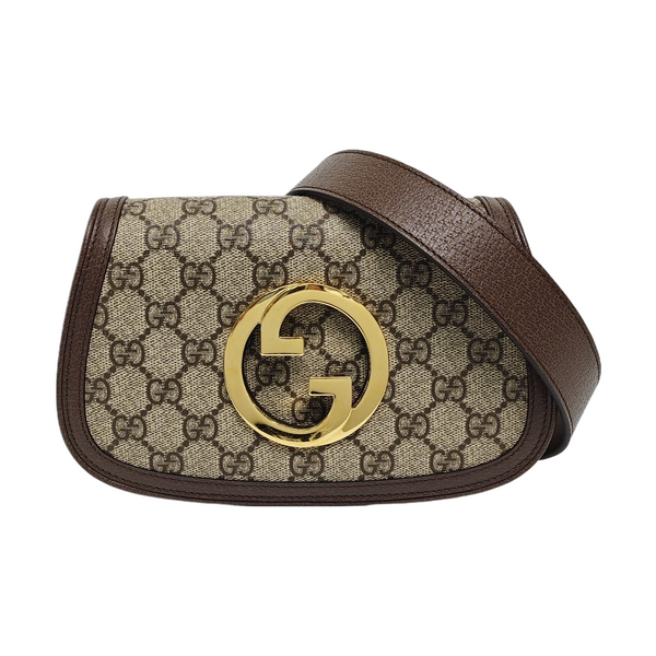 Authenticated pre-owned Blondie Monogram Coated Canvas Beige - Belt Bag at Looply