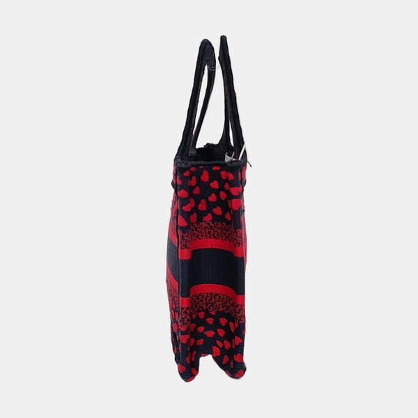 Authenticated pre-owned Book Tote Mini Fabric Multicolor - Top Handle Bag at Looply