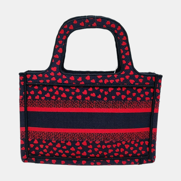 Authenticated pre-owned Book Tote Mini Fabric Multicolor - Top Handle Bag at Looply