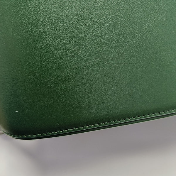 World Tour Large Calfskin Green