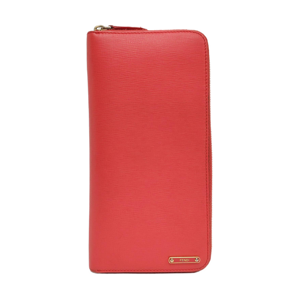 Calfskin Wallet Red