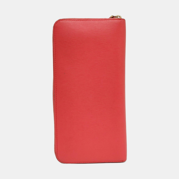 Calfskin Wallet Red