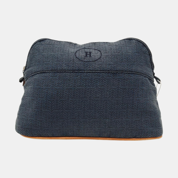 Authenticated pre-owned Bolide Medium Fabric Blue - Clutch at Looply