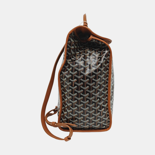 Saint Léger Coated Canvas Brown