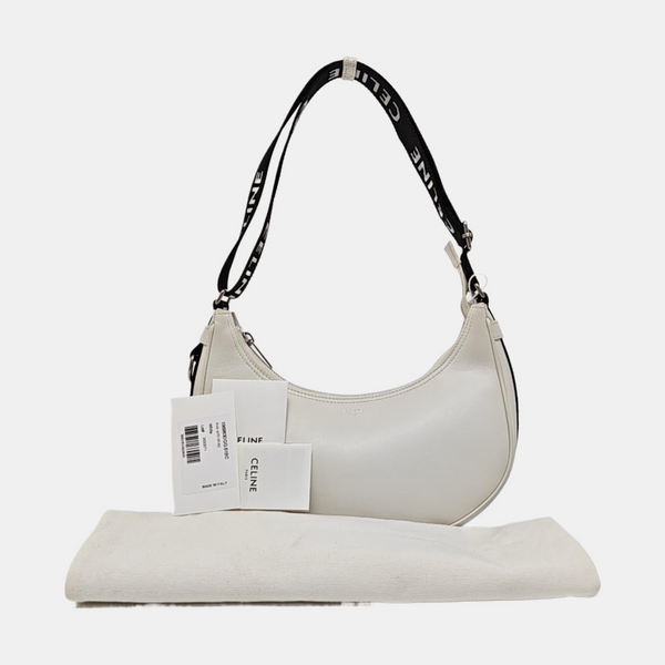 Authenticated pre-owned AVA Medium Calfskin Gray - Top Handle Bag at Looply