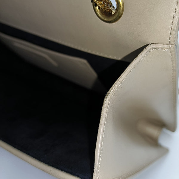 VINTAGE BETTY Calfskin Beige