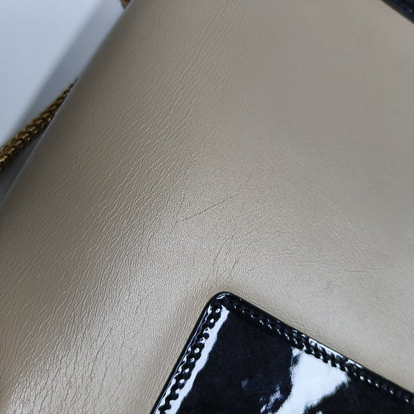 VINTAGE BETTY Calfskin Beige