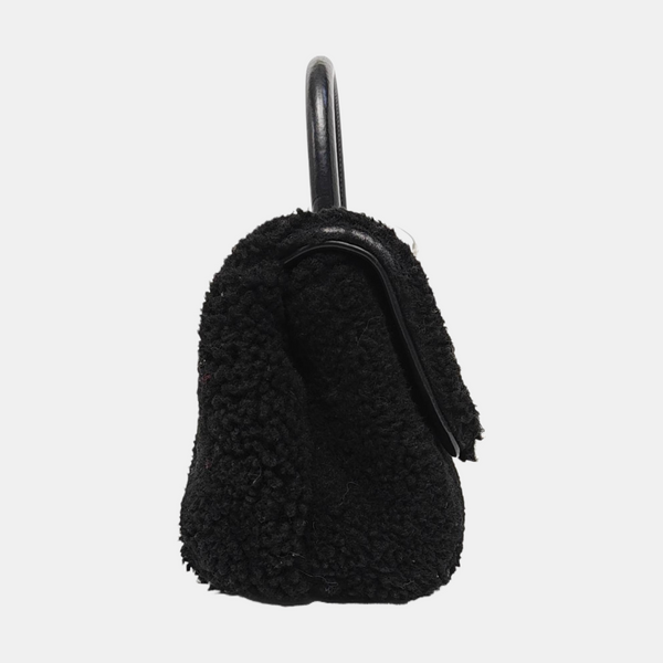 Authenticated pre-owned Coco Handle Small Sheepskin Black - Crossbody Bag at Looply
