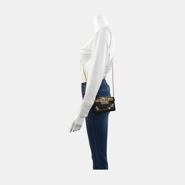 Authenticated pre-owned Sequins Gold - Shoulder Bag at Looply