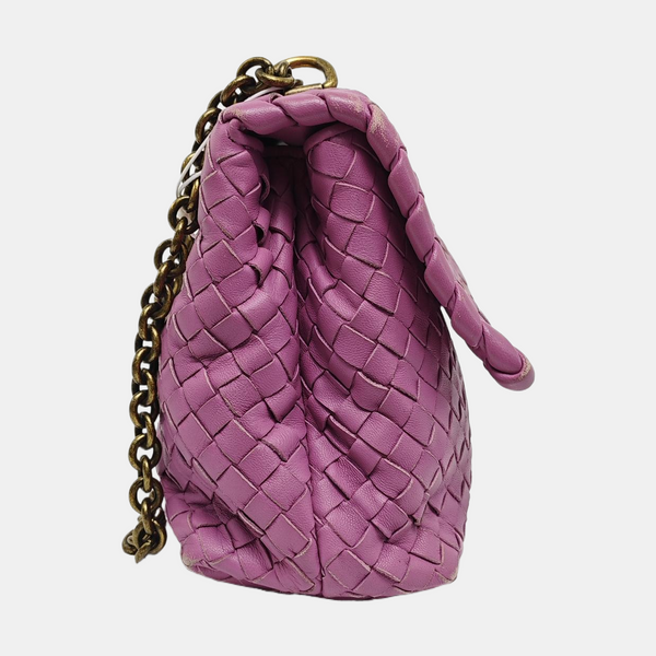 Authenticated pre-owned Olimpia Small Lambskin Pink - Shoulder Bag at Looply