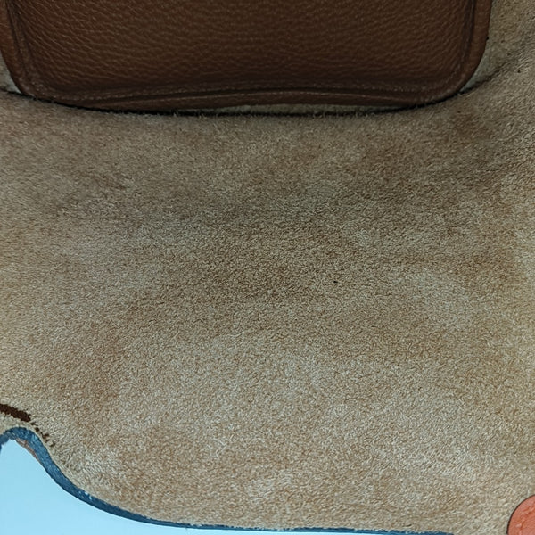 Authenticated pre-owned Picotin Lock 18 Clemence Brown - Top Handle Bag at Looply