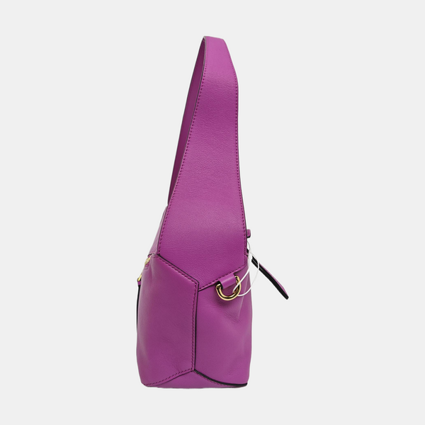 Authenticated pre-owned Puzzle Hobo Calfskin Purple - Top Handle Bag at Looply