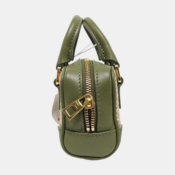 Authenticated pre-owned Amazona Canvas Beige - Shoulder Bag at Looply