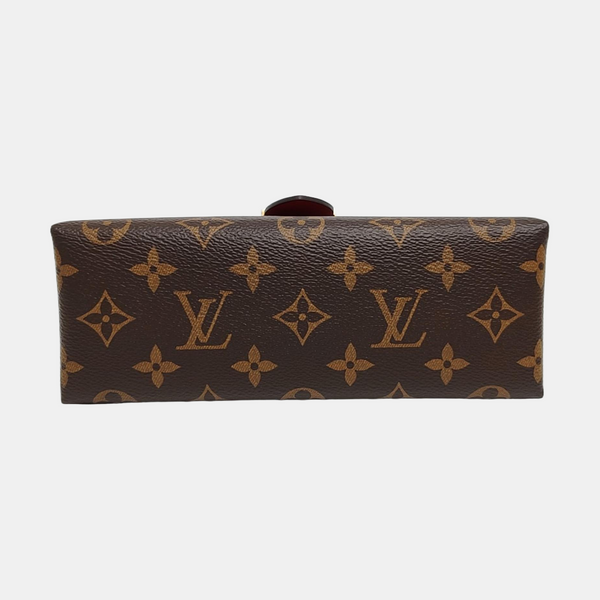 Authenticated pre-owned Locky BB Monogram Coated Canvas Red - Shoulder Bag at Looply