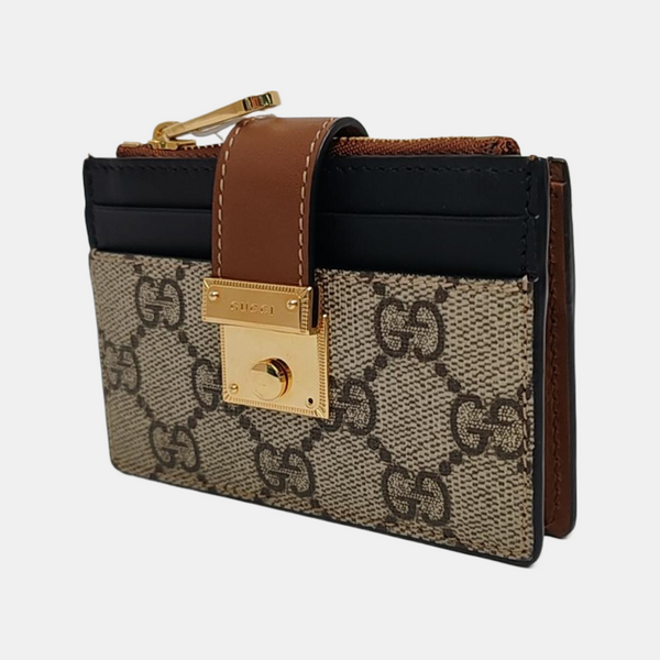 Authenticated pre-owned Padlock Coated Canvas Beige Wallet - Wallet at Looply