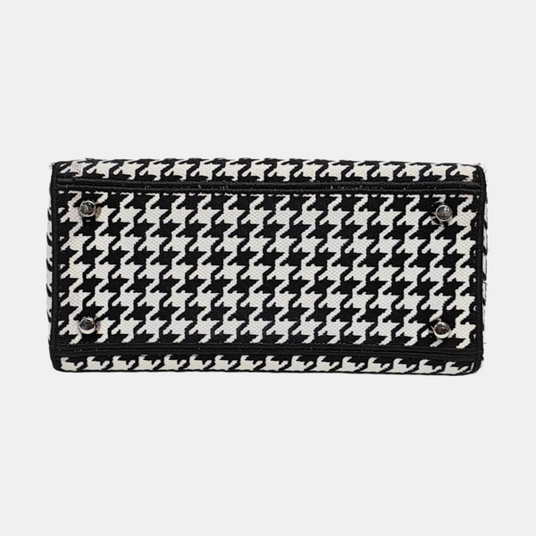 Authenticated pre-owned Lady D-Lite Medium Canvas White - Shoulder Bag at Looply