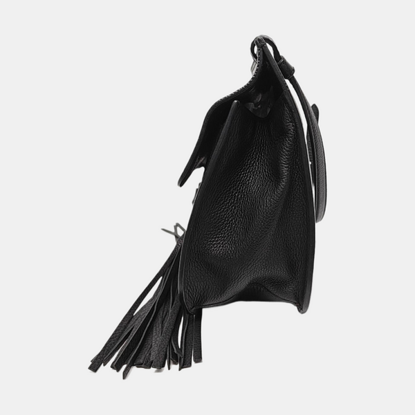 Authenticated pre-owned Bamboo 1947 Medium Calfskin Black - Shoulder Bag at Looply