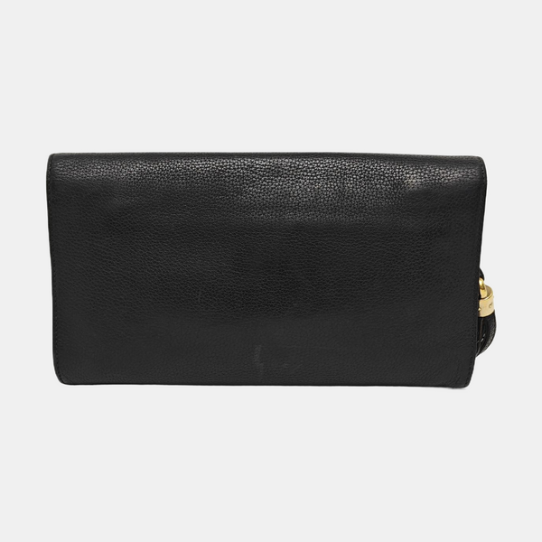 Authenticated pre-owned Soho Calfskin Black - Clutch at Looply
