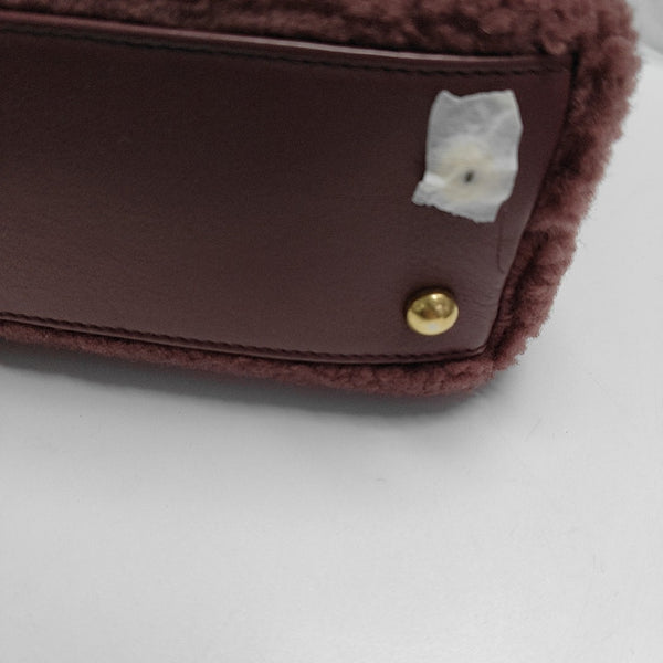 Authenticated pre-owned Coco Handle Small Velvet Red - Crossbody Bag at Looply