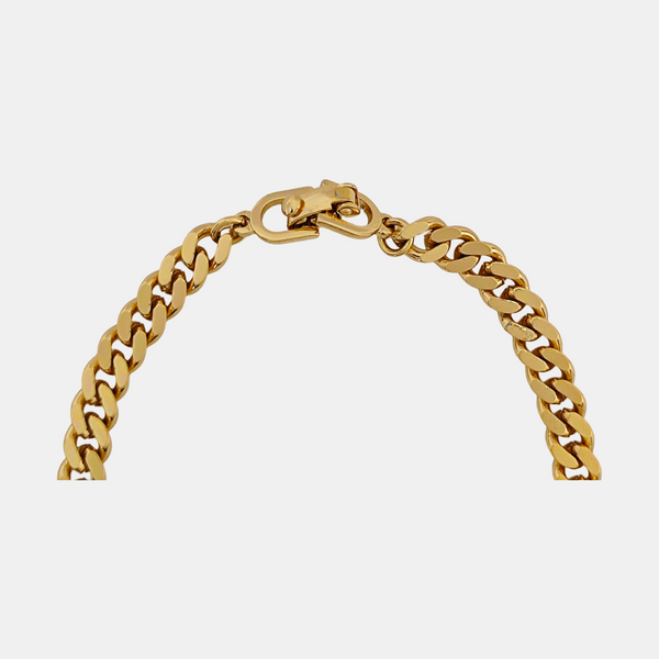 Authenticated pre-owned Petit CD Gold-tone Metal Synthetic Crystal Bracelet - Bracelet at Looply