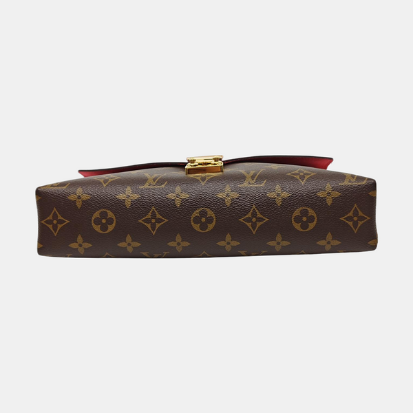 Authenticated pre-owned Pallas Monogram Coated Canvas Brown - Shoulder Bag at Looply