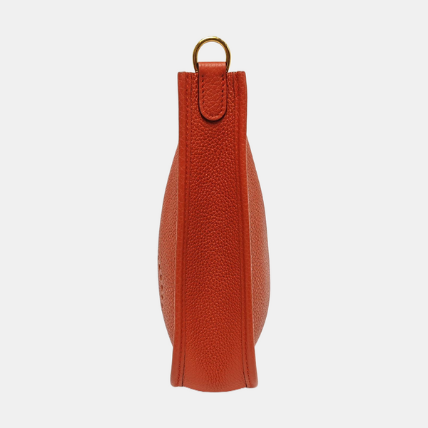 Authenticated pre-owned Evelyne TPM Clemence Orange - Shoulder Bag at Looply