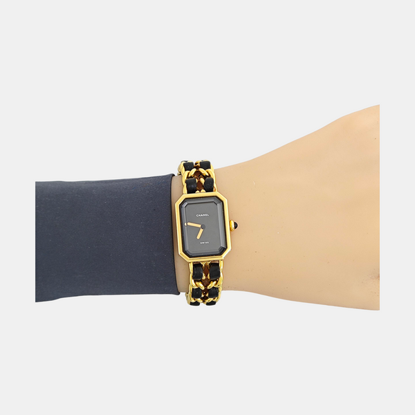Première 20mm Black Quartz Watch