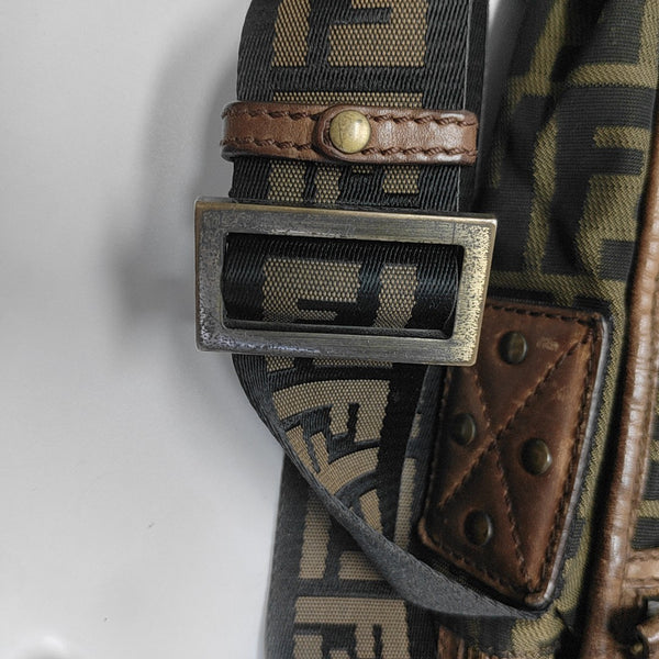Canvas Shoulder Bag Beige