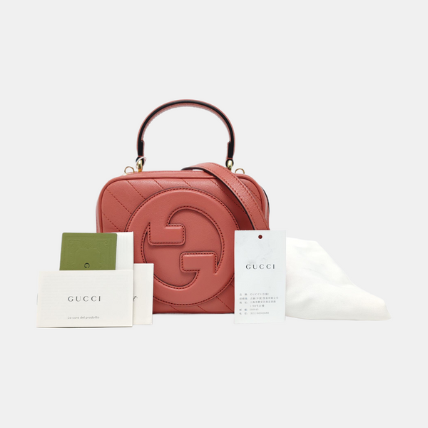 Authenticated pre-owned Blondie Lambskin Pink - Shoulder Bag at Looply