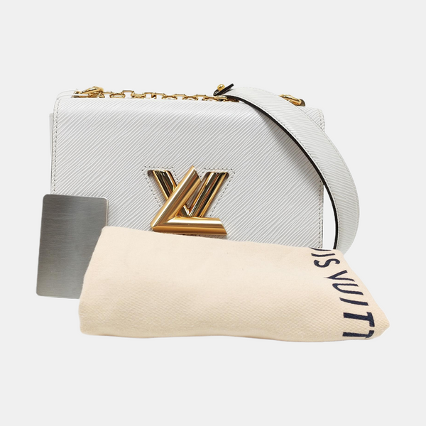 Authenticated pre-owned Twist MM Epi White - Shoulder Bag at Looply