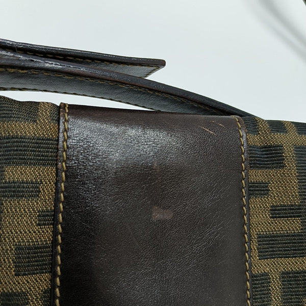 Canvas Shoulder Bag Brown