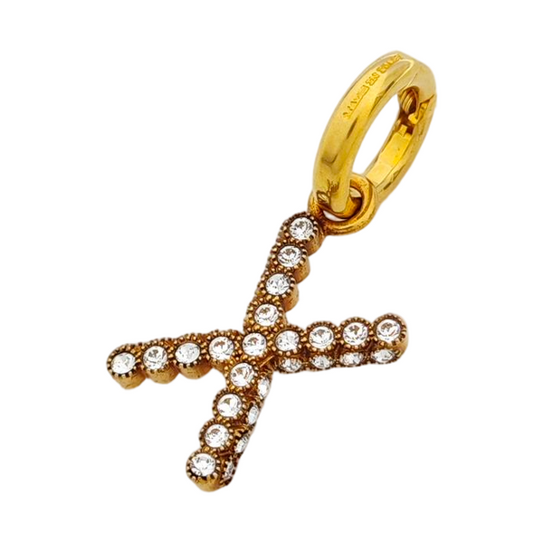Authenticated pre-owned Gold-tone Metal Bag Charm - Bag Charm at Looply