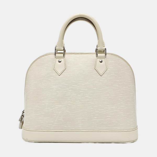 Authenticated pre-owned Alma PM Epi White - Shoulder Bag at Looply