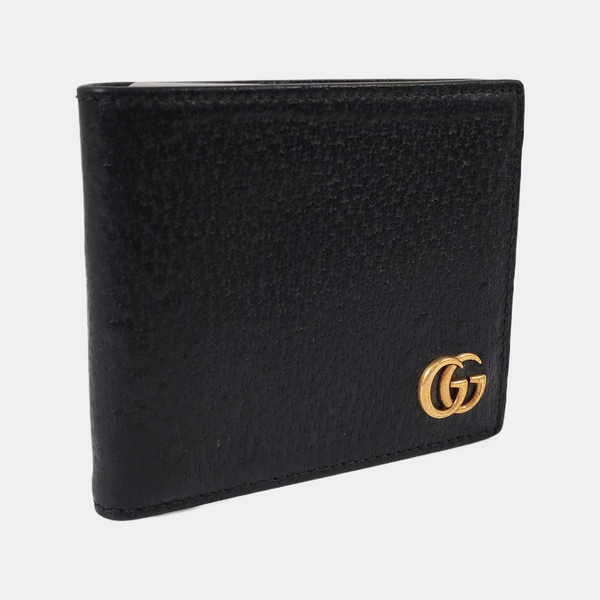 Authenticated pre-owned GG Marmont Mini Calfskin Black Wallet - Wallet at Looply