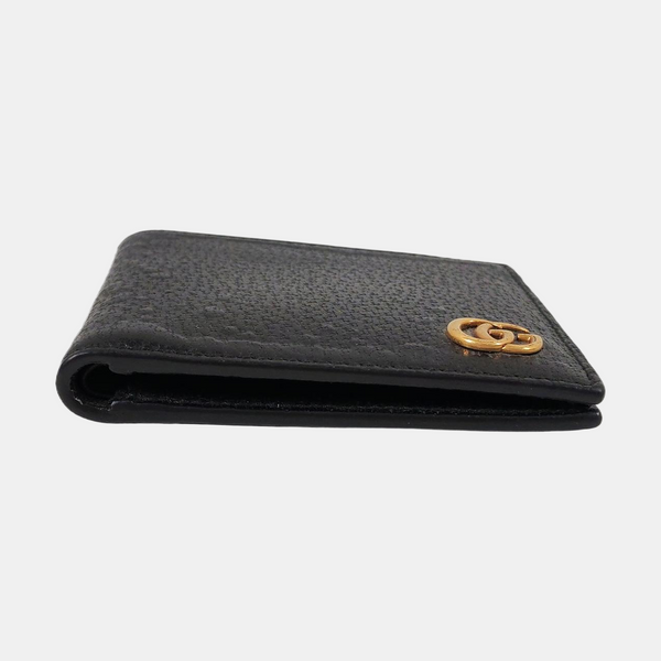 Authenticated pre-owned GG Marmont Mini Calfskin Black Wallet - Wallet at Looply